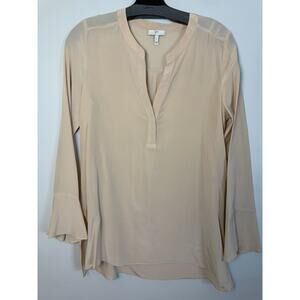 Joie Light Pink Blouse Silk Blouse Sz S